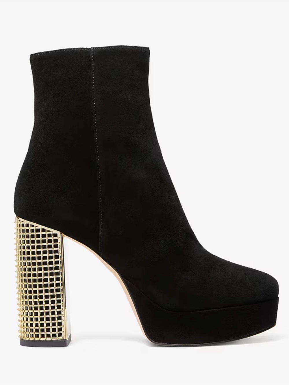 MICHAEL MICHAEL KORS Maxine Platform Suede Bootie. 9M